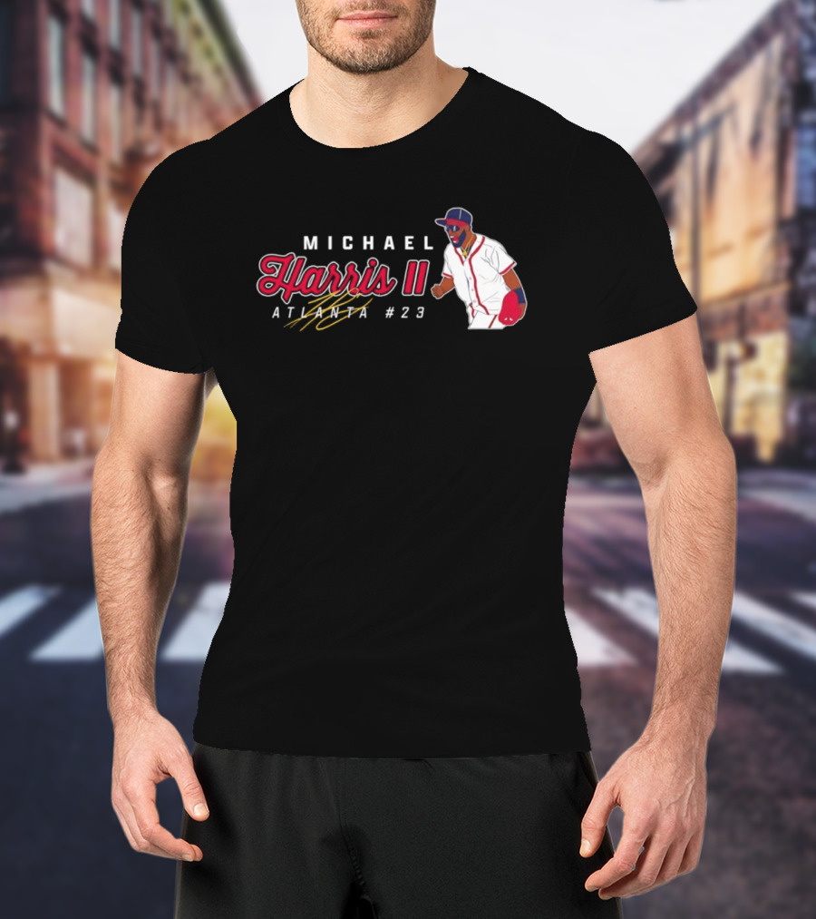 Michael Harris II Atlanta #29 Braves MLB 2026 T-Shirt