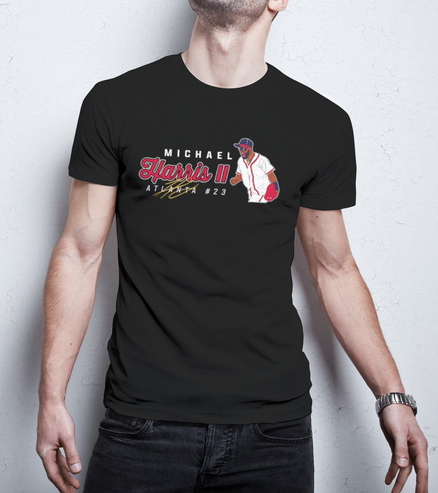 Michael Harris II Atlanta #29 Braves MLB 2026 T-Shirt