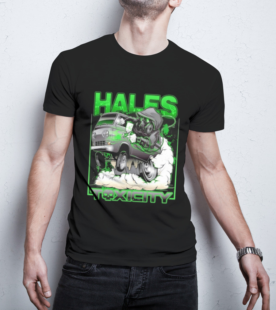 Hales Toxicity Gas Mask Graffiti Van Street T-Shirt