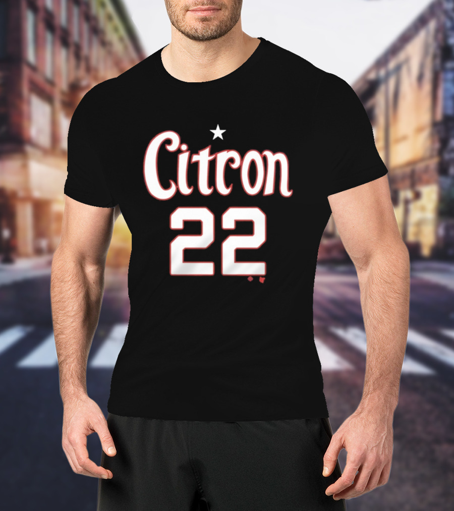 Sonia Citron 22 Washington Mystics WNBA Basketball 2026 T-Shirt