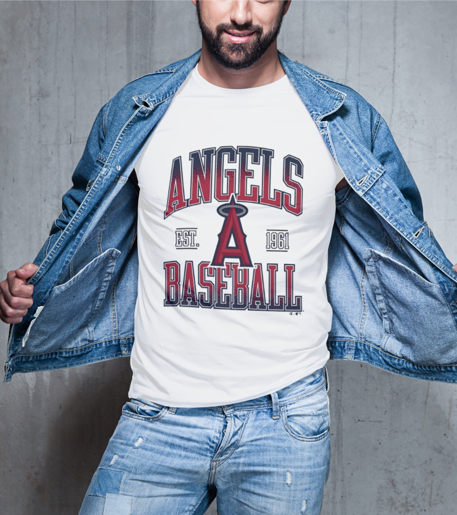 Angels Baseball Est 1961 Los Angeles Angels T-Shirt