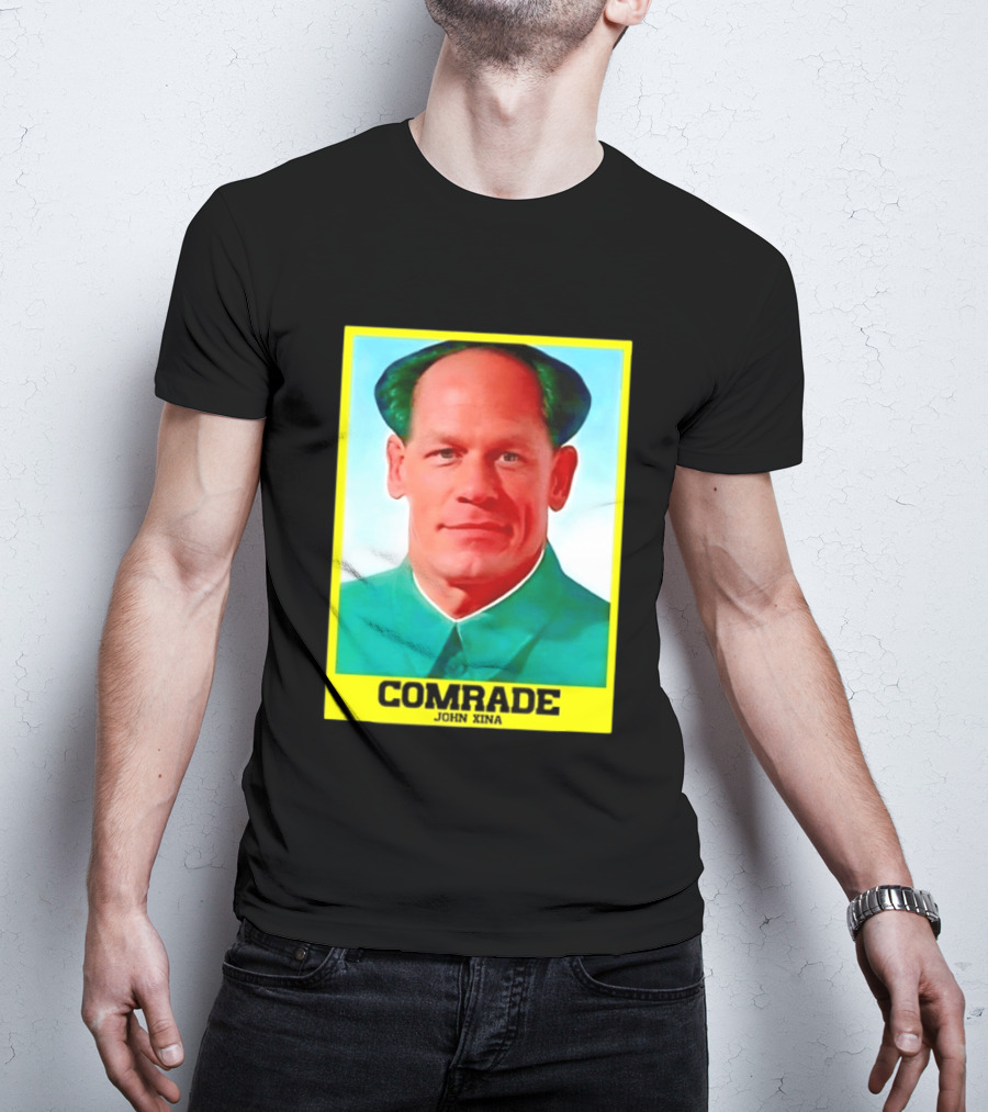 Comrade John Xina Meme Mao Zedong Parody Image T-Shirt