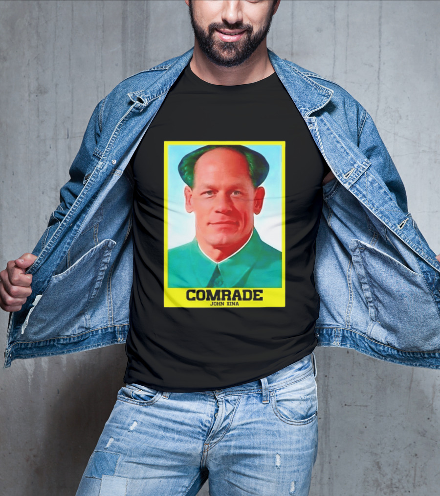 Comrade John Xina Meme Mao Zedong Parody Image T-Shirt