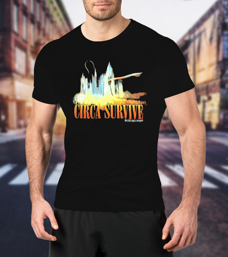 Circa Survive Blue Sky Noise Album T-Shirt