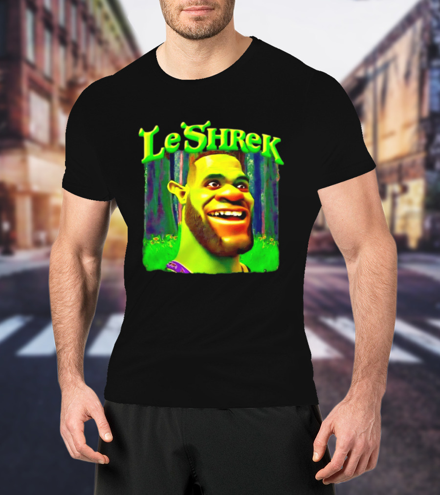 LeShrek LeBron James Philadelphia 76ers Basketball T-Shirt