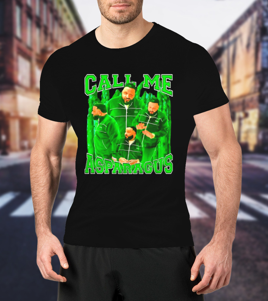 DJ Khaled Call Me Asparagus Music Producer Green Tracksuit T-Shirt