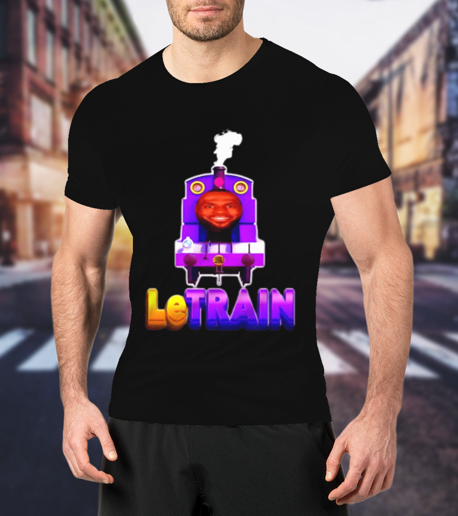 LeBron James LeTrain Meme With Philadelphia 76ers Concept T-Shirt