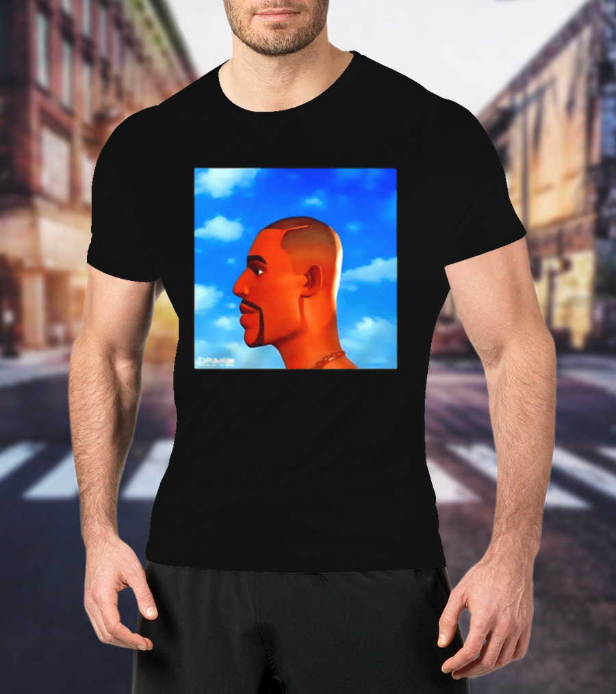 Drake For All The Dogs OVO Hip Hop Rap Album Sky Blue T-Shirt