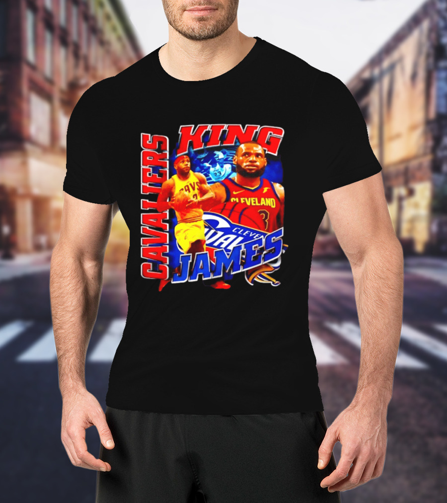 Cleveland Cavaliers King James LeBron Nike NBA Basketball Star T-Shirt
