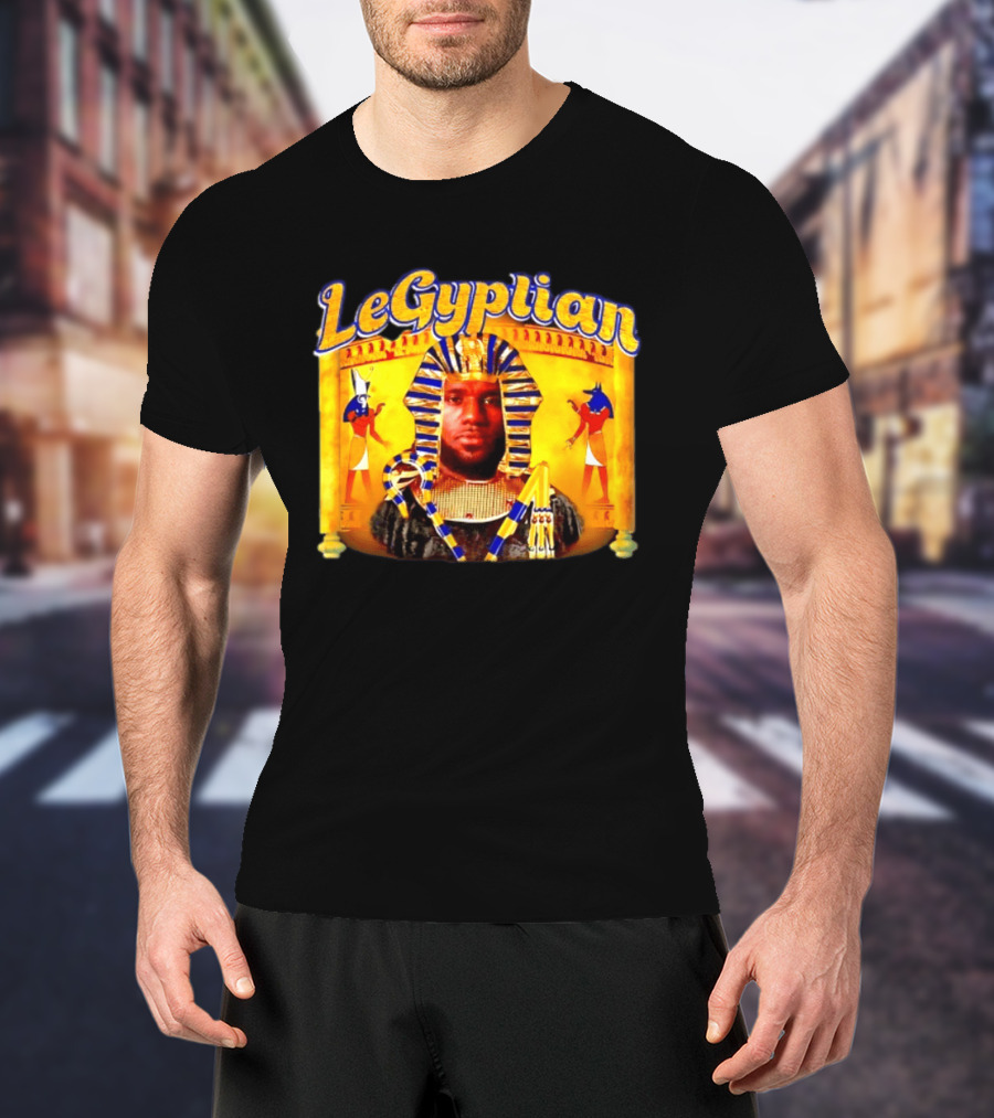 LeBron James LeGyptian Philadelphia 76ers Basketball Meme T-Shirt
