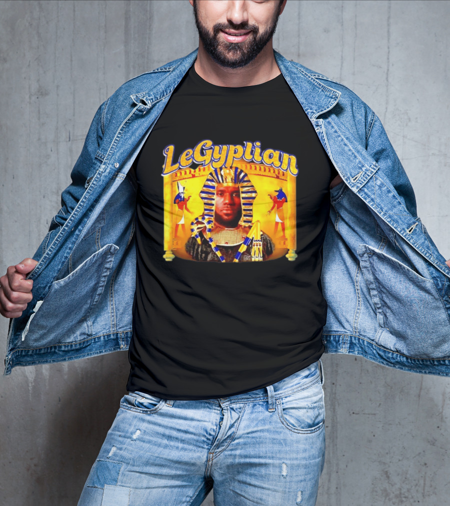 LeBron James LeGyptian Philadelphia 76ers Basketball Meme T-Shirt