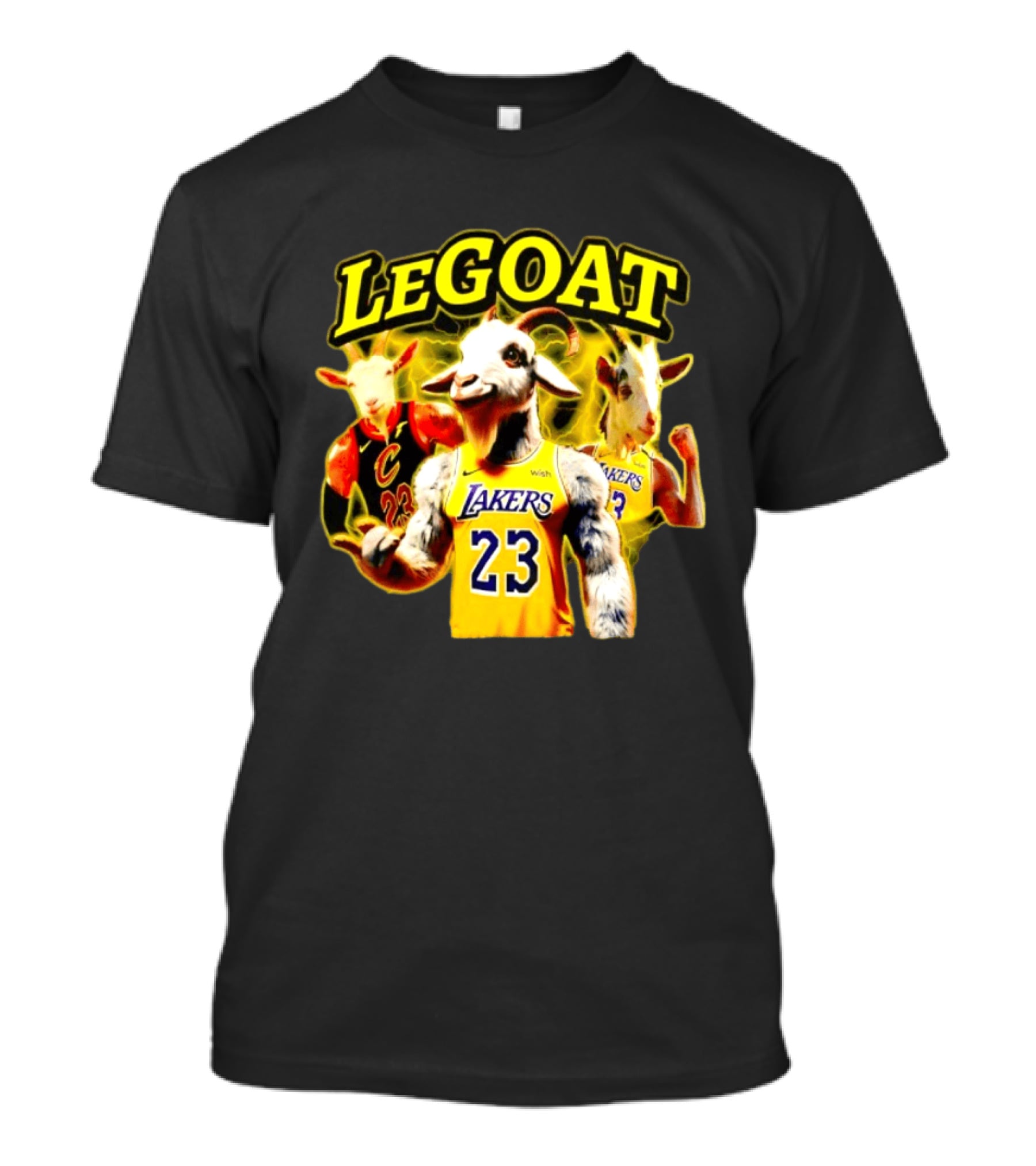 Legoat 23 LeBron James Lakers Cavaliers T-Shirt