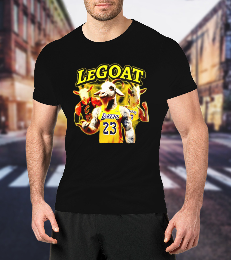 Legoat 23 LeBron James Lakers Cavaliers T-Shirt