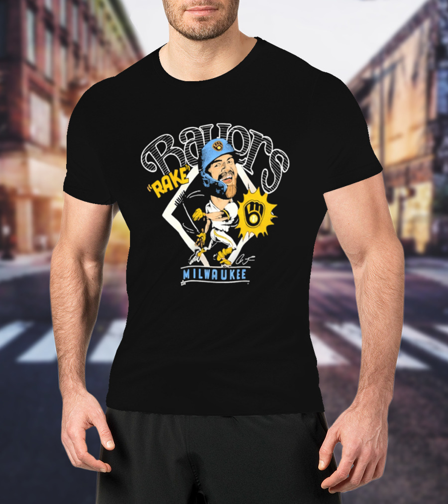 Milwaukee Bauers Rake Baseball Art 2026 T-Shirt