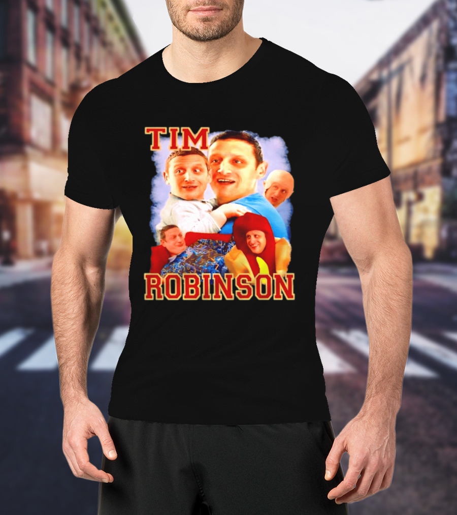 Tim Robinson I Think You Should Leave Collage Hot Dog Suit And More T-Shirt