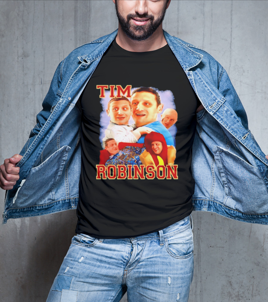 Tim Robinson I Think You Should Leave Collage Hot Dog Suit And More T-Shirt