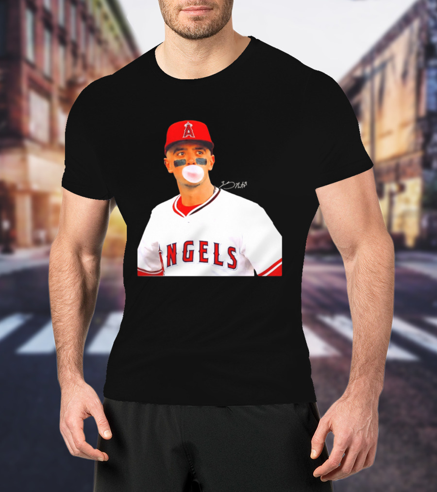 Zach Neto Los Angeles Angels 2026 MLB Season Bubblegum Moment T-Shirt