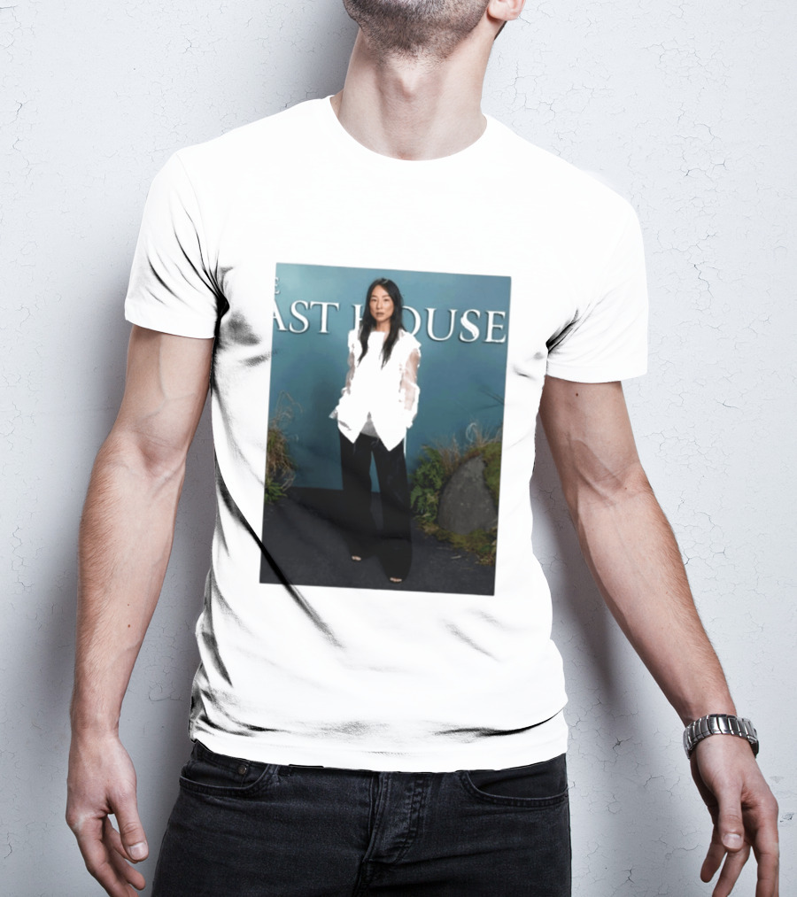 The Last House Fashion Greta Lee The Row T-Shirt