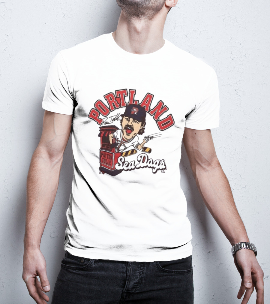 Payton Tolle Portland Sea Dogs Baseball T-Shirt