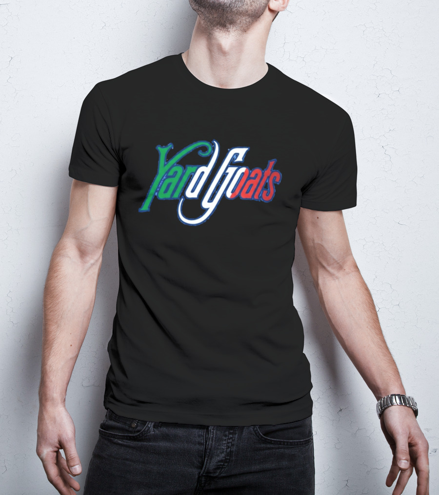 Hartford Yard Goats Green White Red Italian Heritage Night T-Shirt