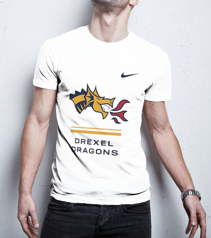 Nike Drexel Dragons NCAA Basketball Official Team T-Shirt