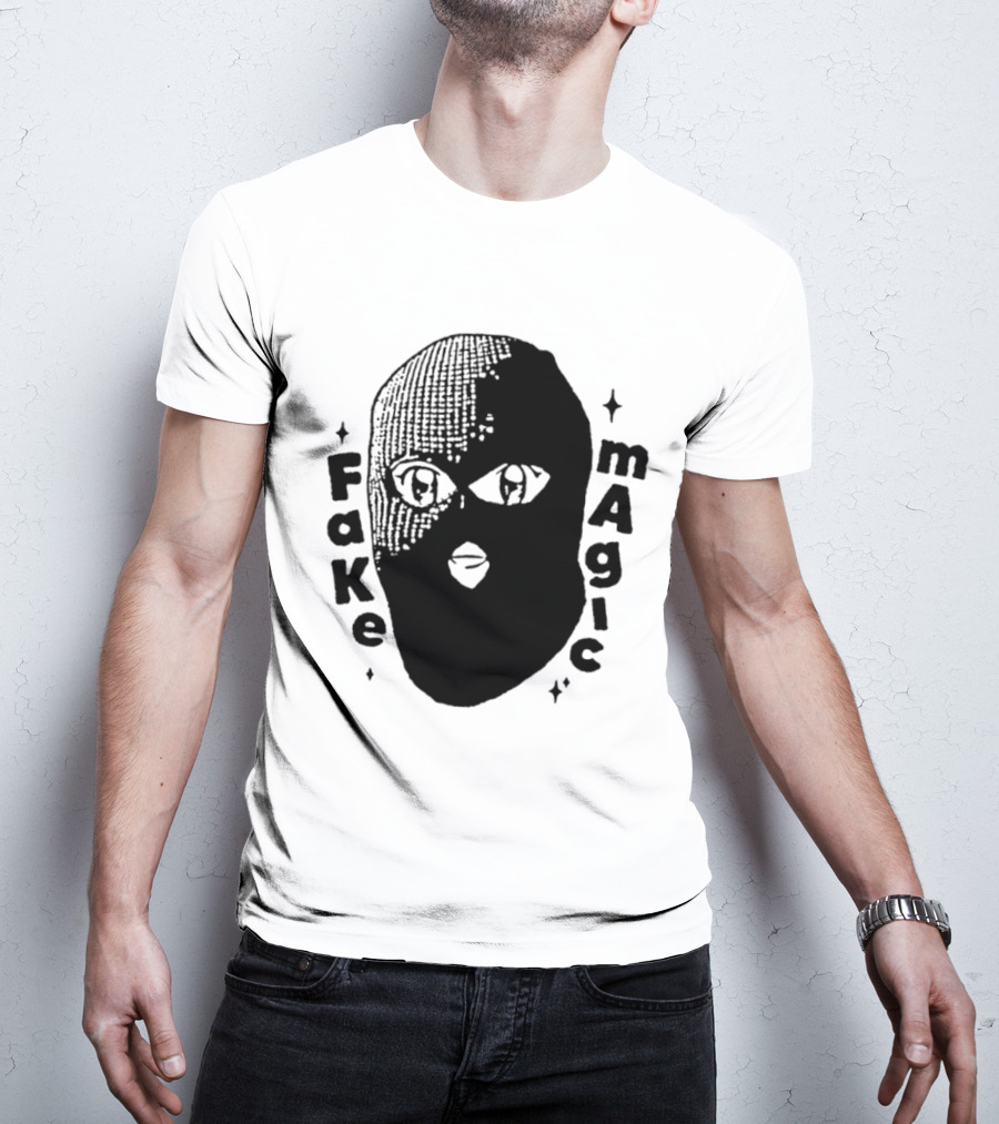 Fake Magic Anime Eyes Balaclava Ski Mask T-Shirt