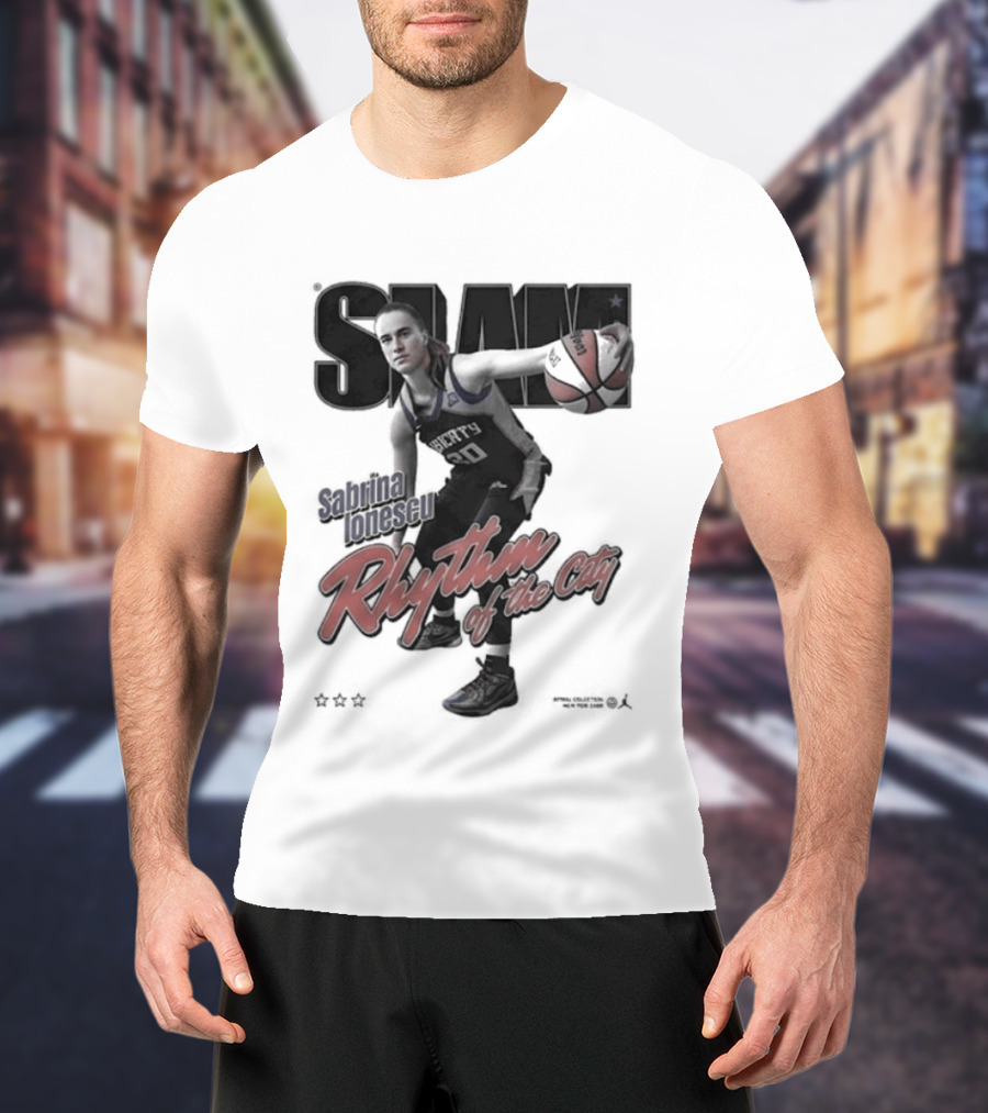 SLAM Sabrina Ionescu Rhythm Of The City T-Shirt