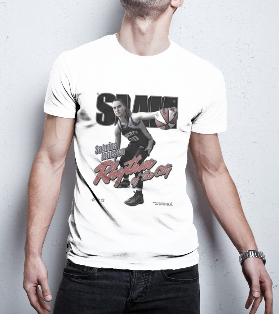 SLAM Sabrina Ionescu Rhythm Of The City T-Shirt