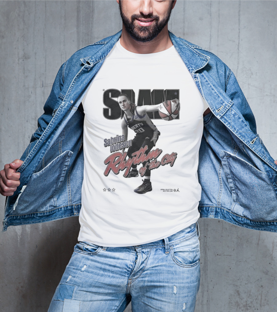 SLAM Sabrina Ionescu Rhythm Of The City T-Shirt