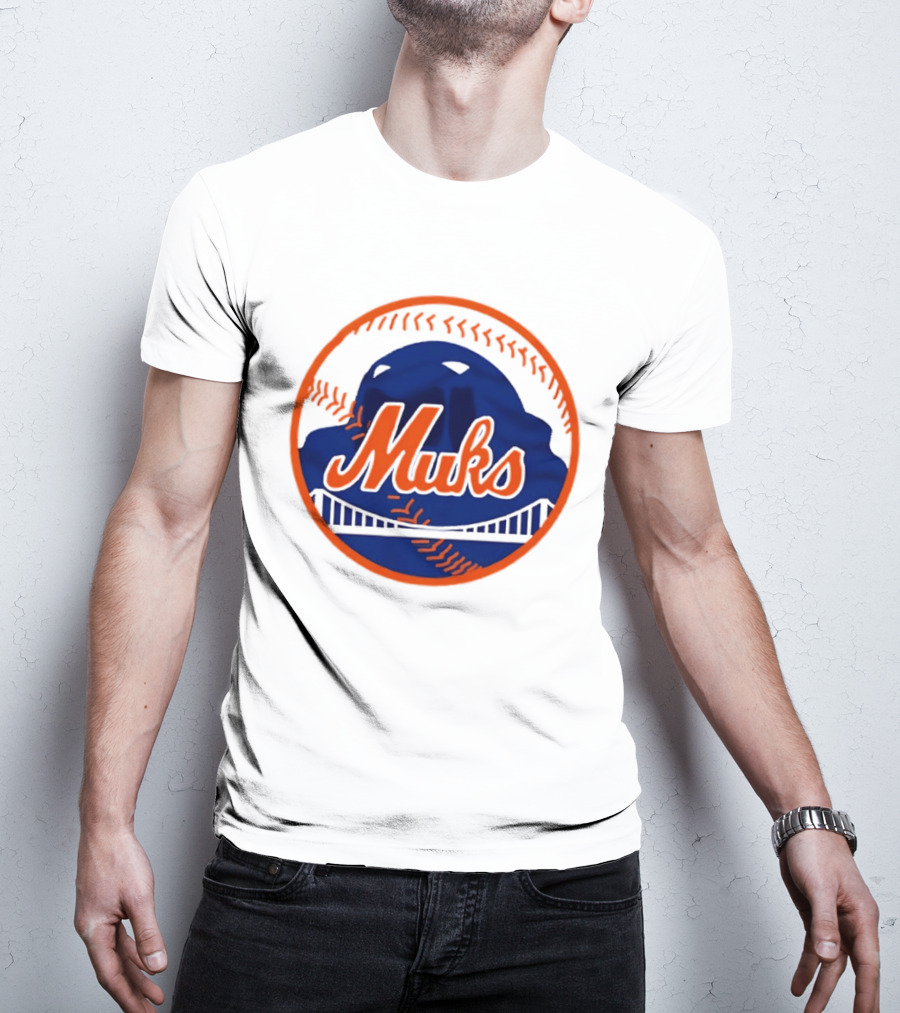 Muks New York Mets Baseball Team T-Shirt