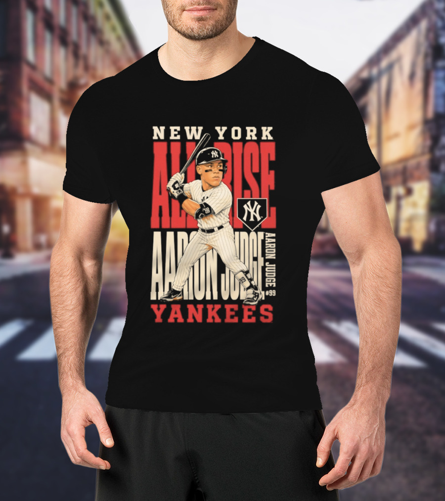 New York Yankees Aaron Judge 2026 Season Caricature T-Shirt