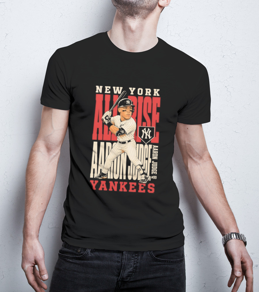 New York Yankees Aaron Judge 2026 Season Caricature T-Shirt
