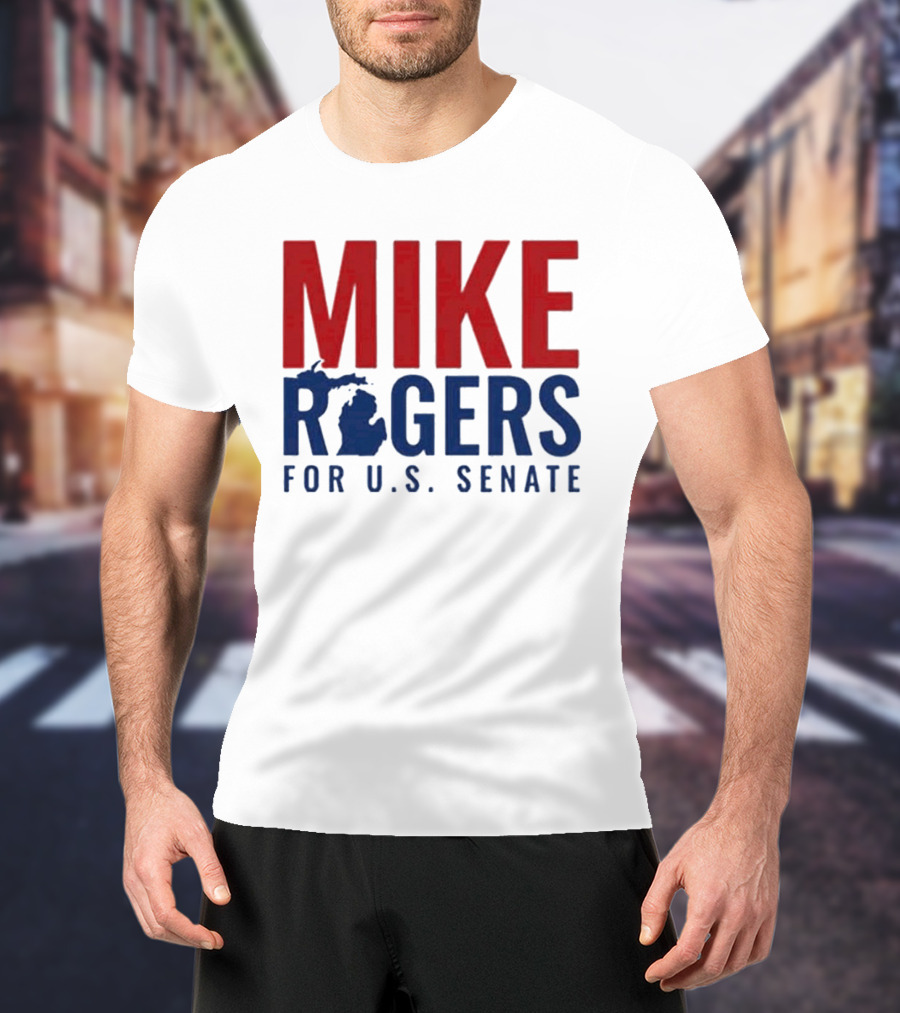 Mike Rogers Michigan For US Senate Election T-Shirt