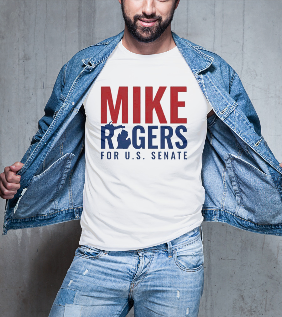 Mike Rogers Michigan For US Senate Election T-Shirt