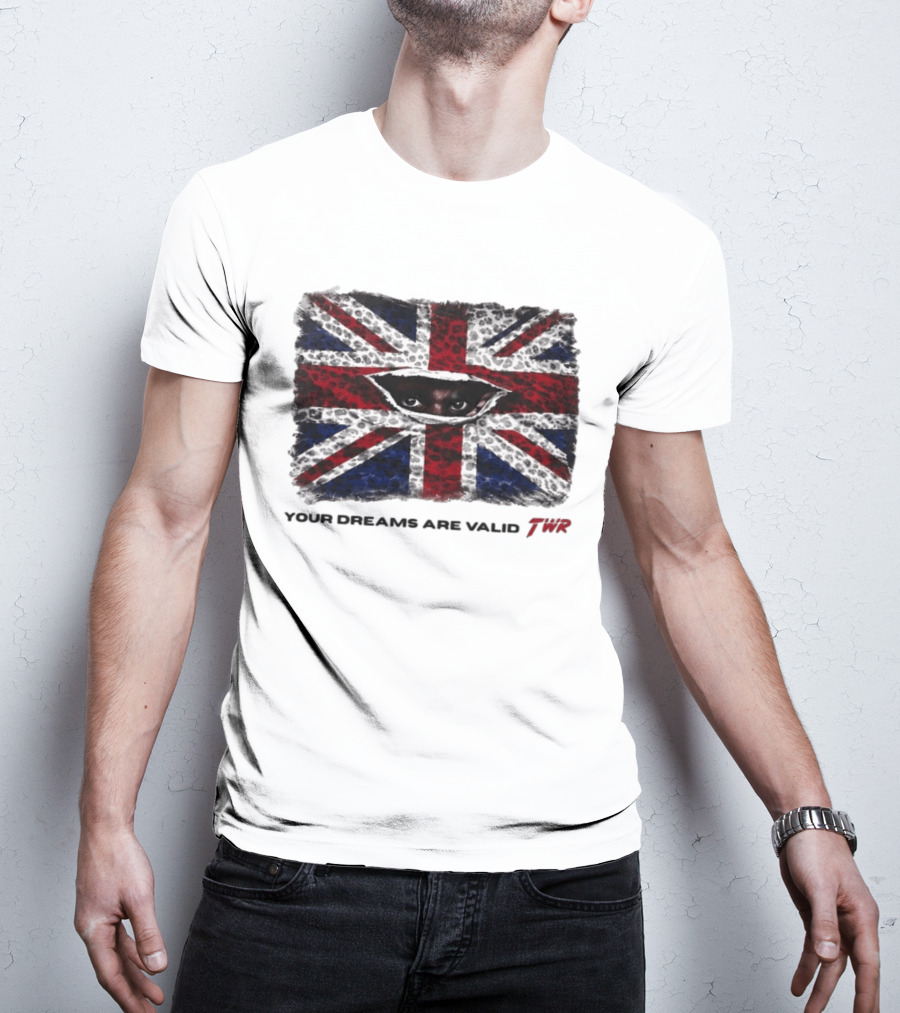 Your Dreams Are Valid TWR Union Jack Eyes T-Shirt