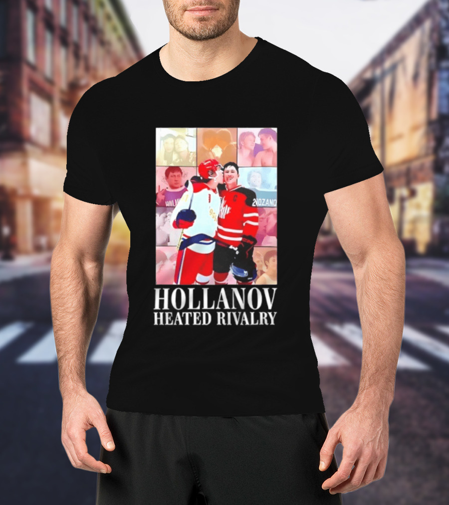 Hollanov Heated Rivalry Hockey Romance 90210ando Walliam 993 T-Shirt