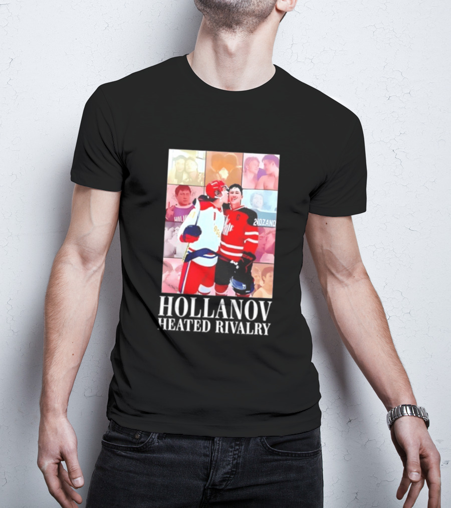 Hollanov Heated Rivalry Hockey Romance 90210ando Walliam 993 T-Shirt