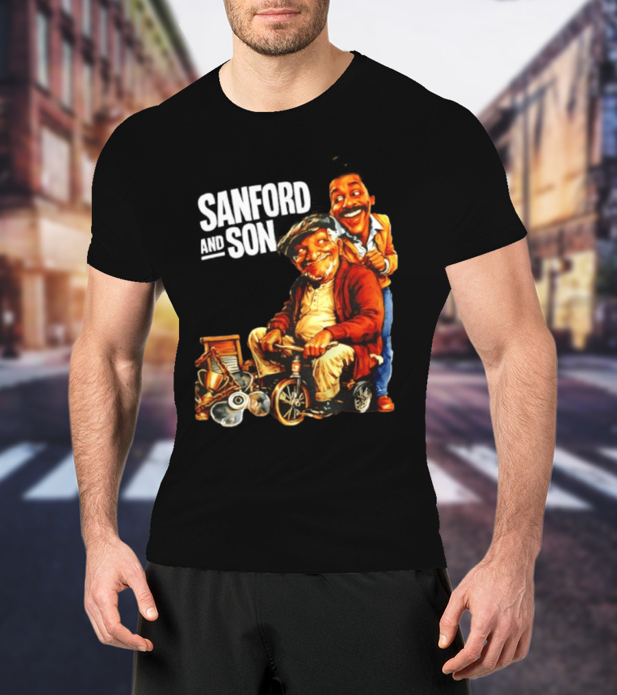 Sanford And Son Redd Foxx 70s Sitcom Classic Comedy T-Shirt