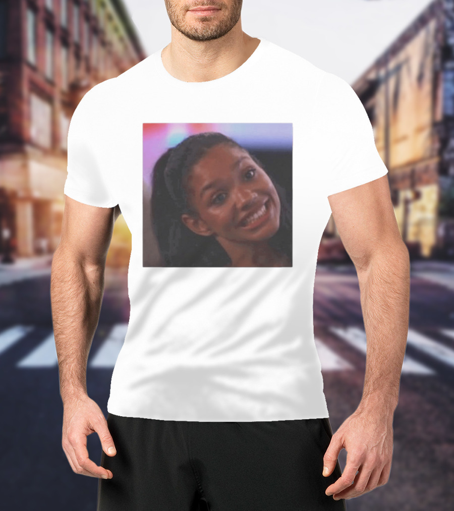 Melanie Moreno Meme Smiling Gone Mad T-Shirt