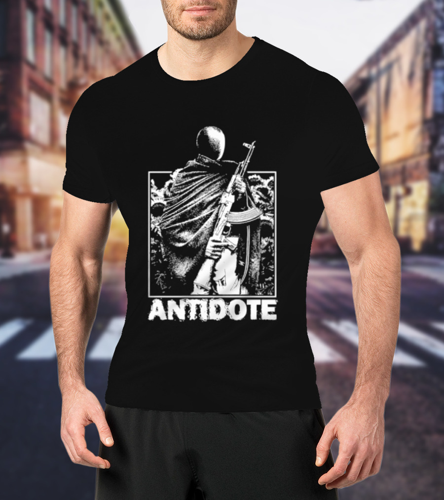 Antidote AK 47 Sunflower Streetwear T-Shirt
