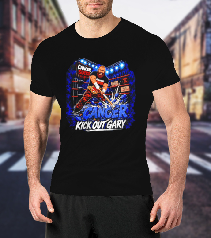 Cancer Sucks Robbie Fn Cook I'm A Cooker Hard Chop Cafe Kick Out Gary T-Shirt
