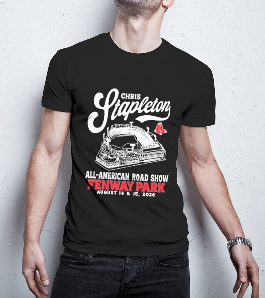 Chris Stapleton All American Road Show Fenway Park August 14 15 2026 T-Shirt