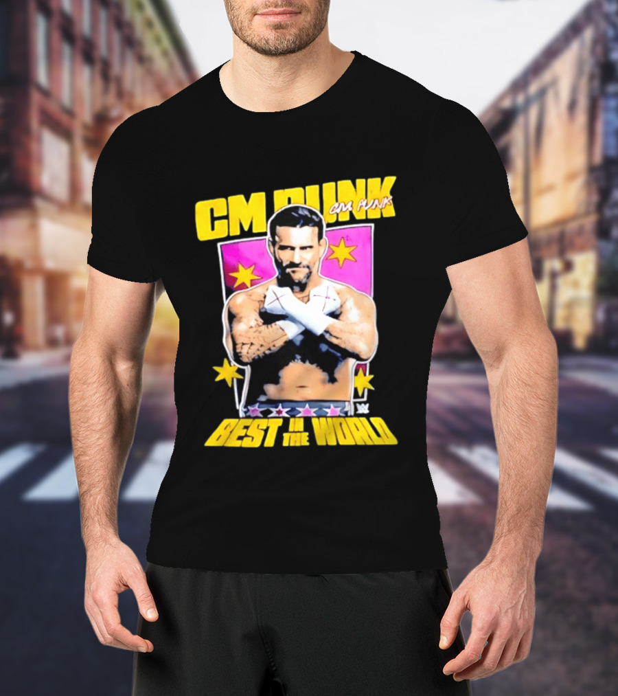 Cm Punk Best In The World WWE Wrestling T-Shirt