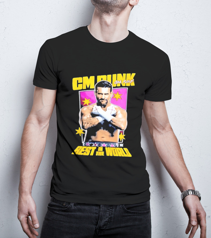 Cm Punk Best In The World WWE Wrestling T-Shirt