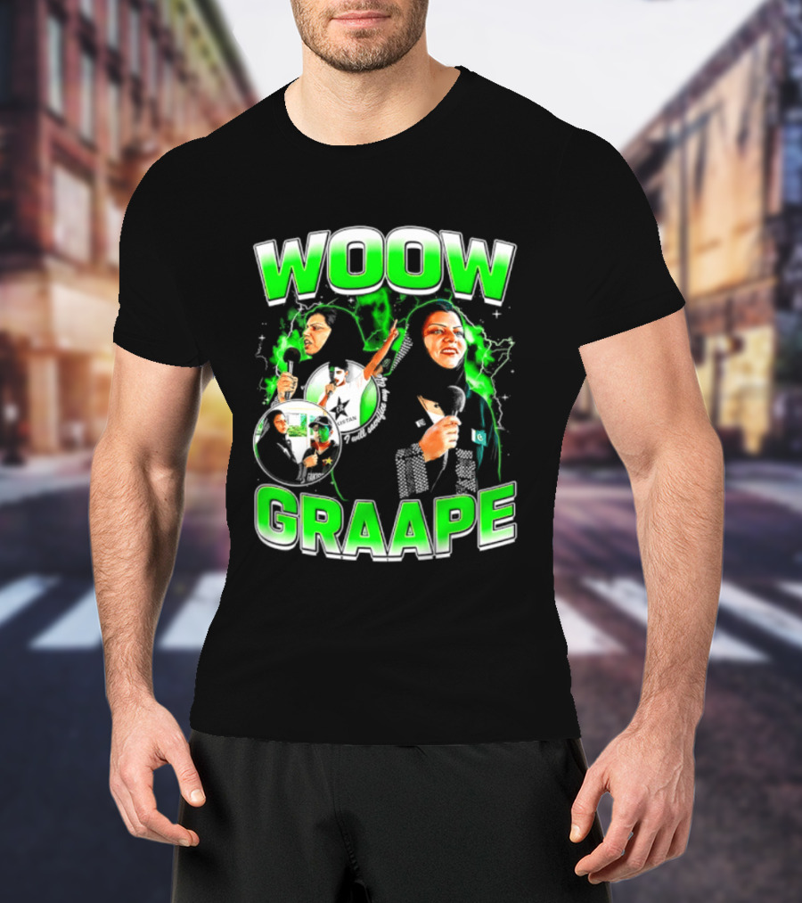 WOOW Graape I Will Sacrifice My Life For Pakistan Enthusiastically T-Shirt