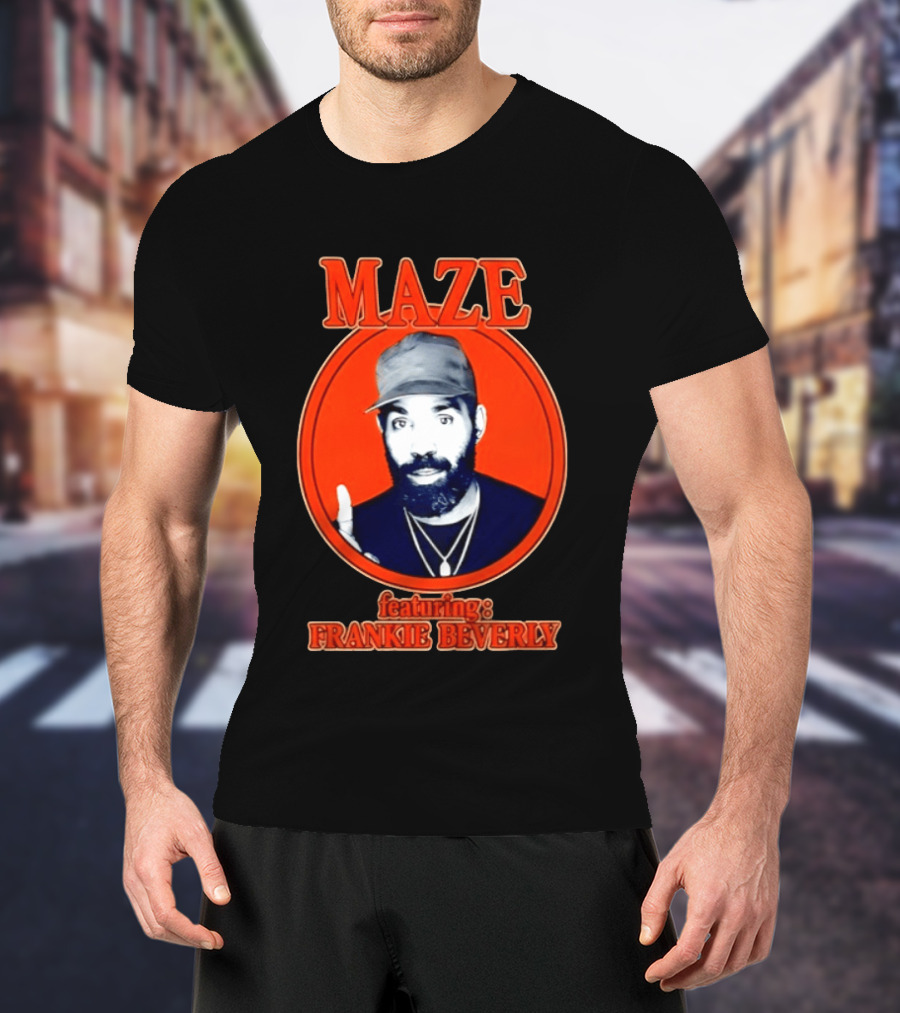 Maze Featuring Frankie Beverly Iconic Soul R&B T-Shirt