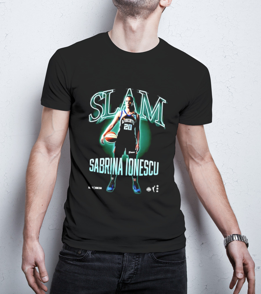SLAM Sabrina Ionescu New York Liberty Issue 254 T-Shirt