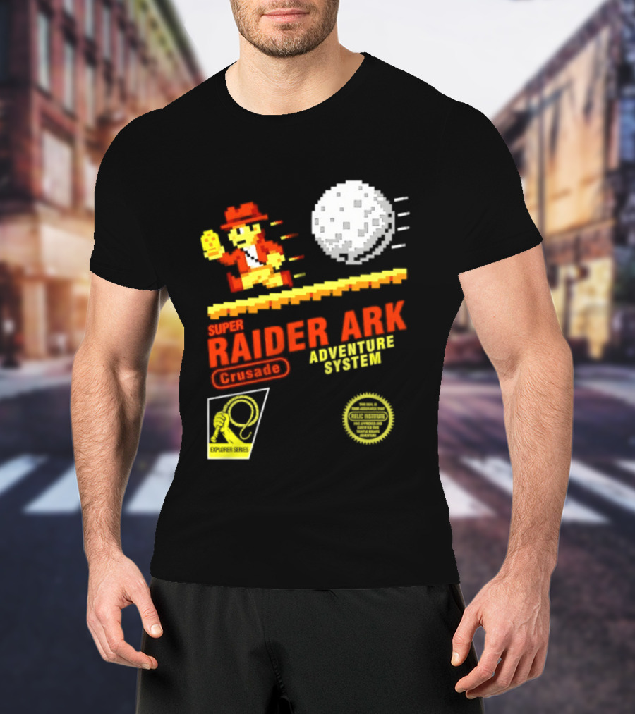 Super Raider Ark Adventure System Crusade Explore Series T-Shirt