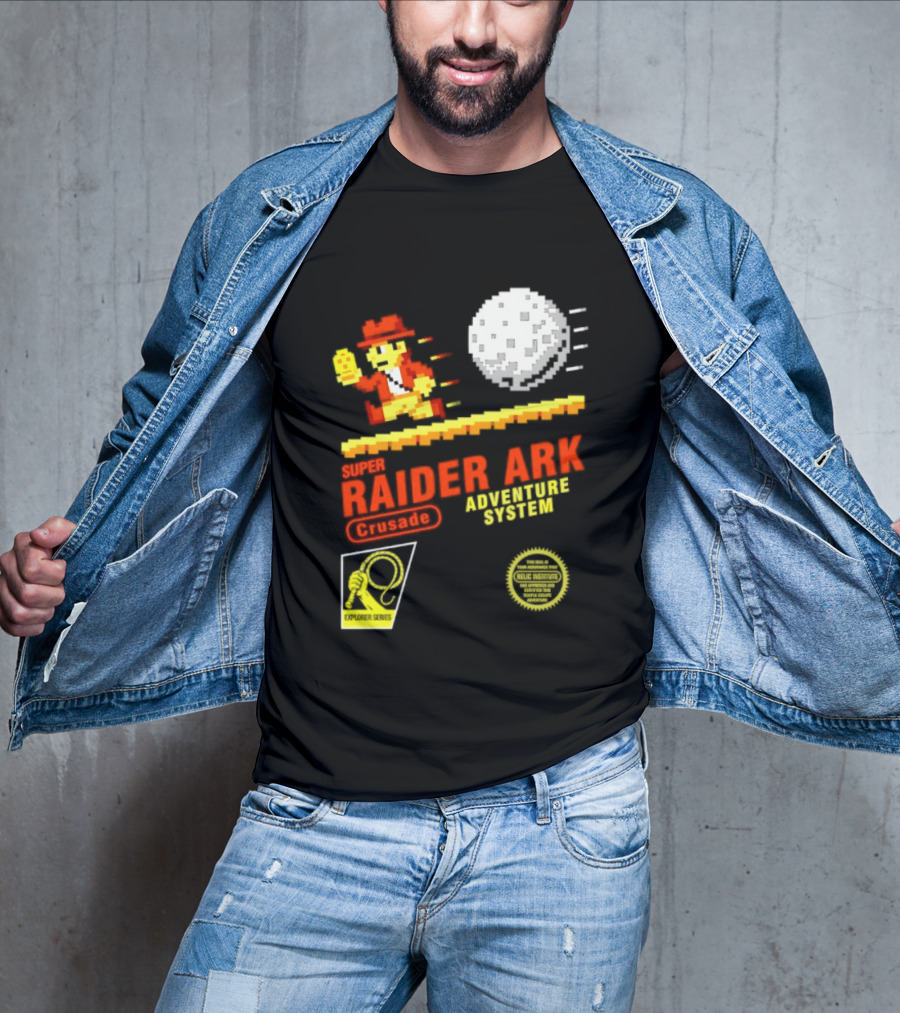 Super Raider Ark Adventure System Crusade Explore Series T-Shirt