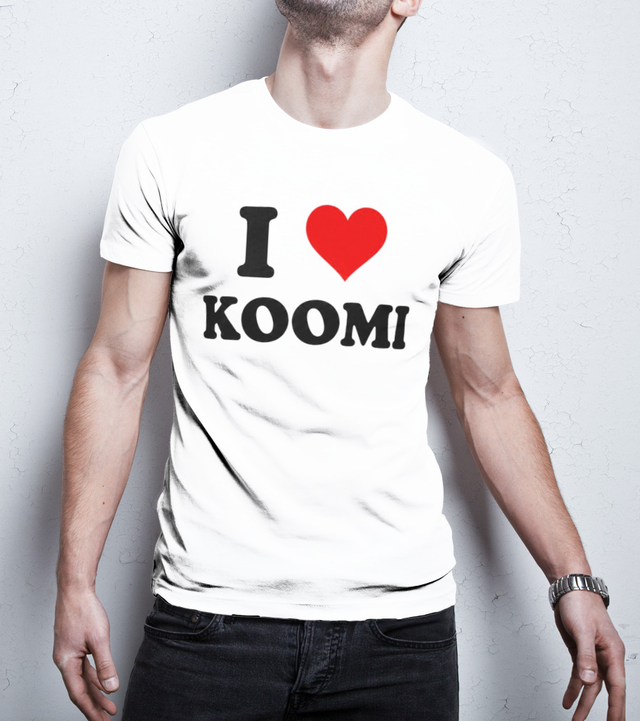 I Heart Koomi Bold Love T-Shirt
